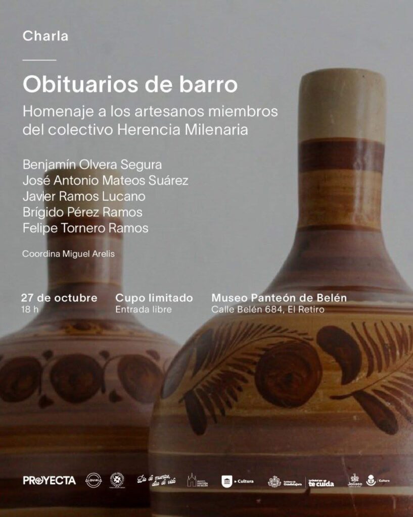 Charla Obituarios de barro