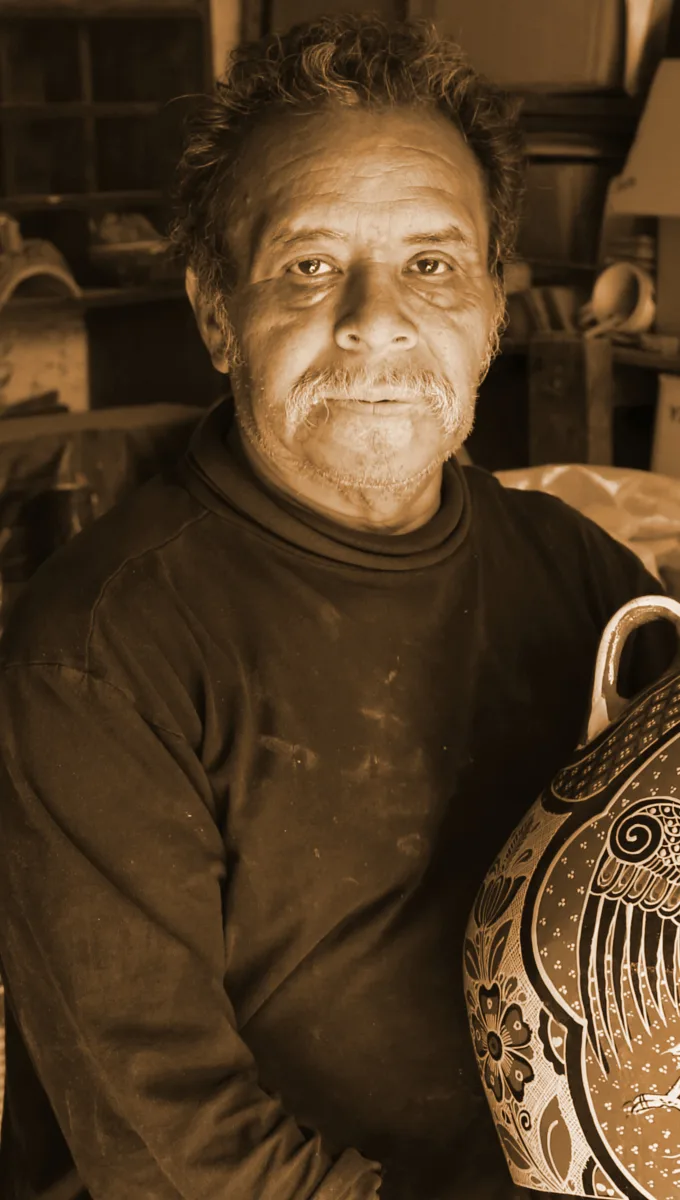 Retrato de Javier Ramos Lucano
